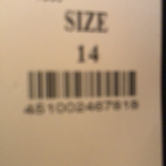 White House Black market WHBM, black white silver tweed jacket size 14 - Picture 7 of 7